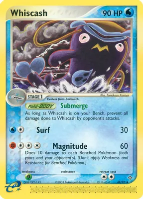 Whiscash from EX Dragon