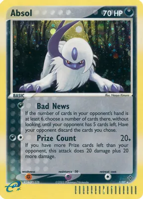 Absol from EX Dragon