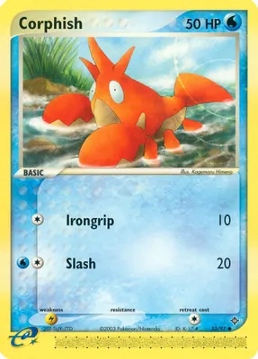 Corphish - 53/97 from EX Dragon