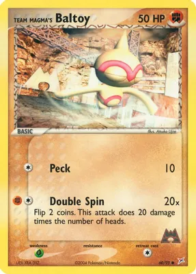 Team Magma's Baltoy - 60/95 from EX Team Magma vs Team Aqua