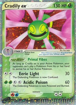 Cradily ex from EX Team Magma vs Team Aqua