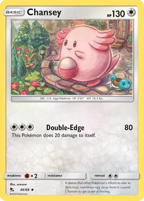 Chansey from Hidden Fates