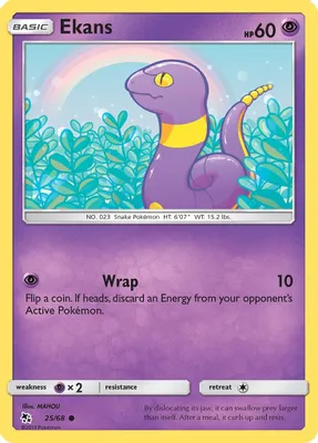 Ekans (25) from Hidden Fates