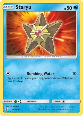 Staryu from Hidden Fates