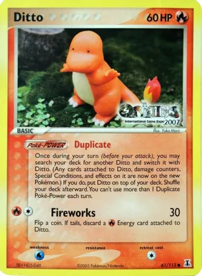 Ditto - 61/113 (Origins International Game Expo 2007) from Nintendo Promos