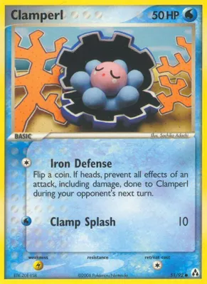 Clamperl from EX Legend Maker