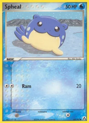 Spheal from EX Legend Maker
