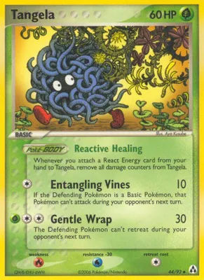 Tangela from EX Legend Maker