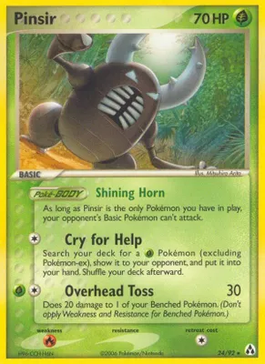 Pinsir from EX Legend Maker