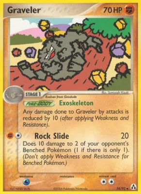 Graveler from EX Legend Maker