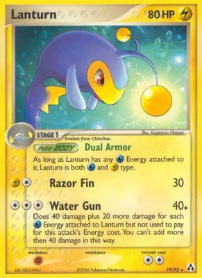 Lanturn from EX Legend Maker