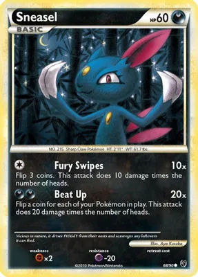 Sneasel from Undaunted