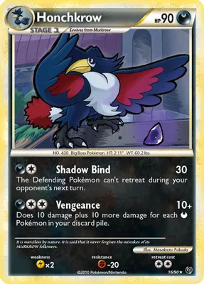 Honchkrow (16) from Undaunted