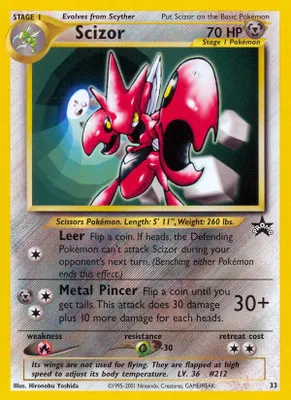 Scizor from WoTC Promo