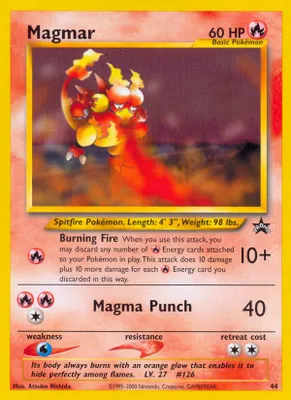 Magmar from WoTC Promo