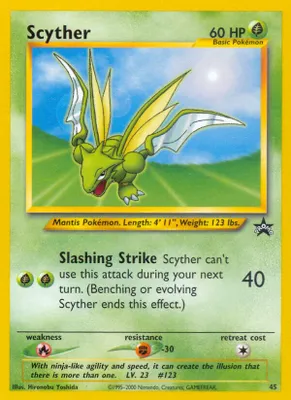 Scyther from WoTC Promo