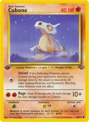 Cubone from Jungle