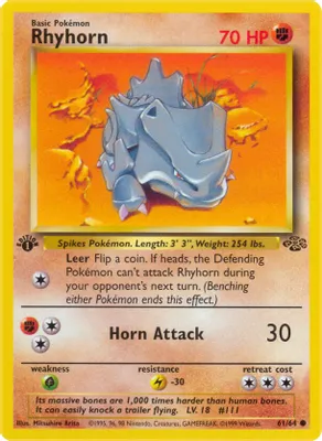 Rhyhorn from Jungle