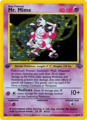Mr. Mime (6) from Jungle