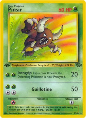 Pinsir (25) from Jungle