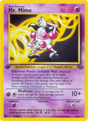 Mr. Mime (22) from Jungle