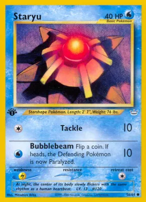 Staryu from Neo Revelation