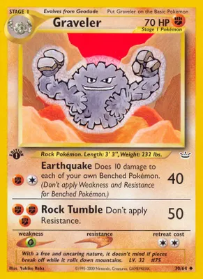 Graveler from Neo Revelation