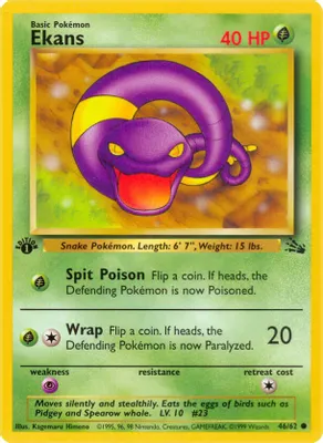 Ekans from Fossil
