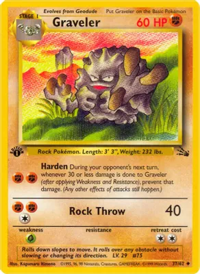 Graveler from Fossil