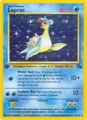 Lapras (10) from Fossil
