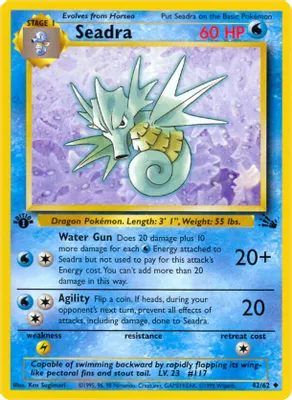 Seadra from Fossil