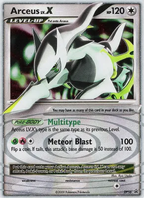 Arceus LV.X - DP56 from Diamond and Pearl Promos