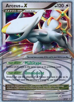 Arceus LV.X - DP53 from Diamond and Pearl Promos