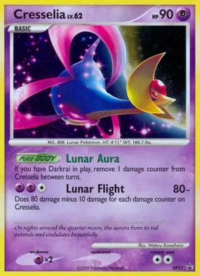 Cresselia - DP51 from Diamond and Pearl Promos