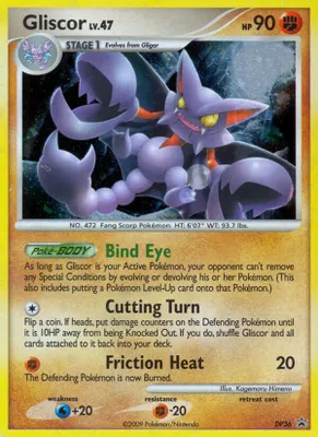 Gliscor - DP36 from Diamond and Pearl Promos