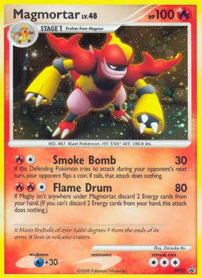 Magmortar - DP20 from Diamond and Pearl Promos