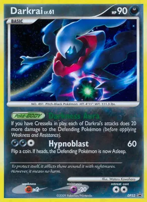 Darkrai - DP52 from Diamond and Pearl Promos