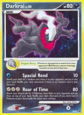 Darkrai - DP24 from Diamond and Pearl Promos