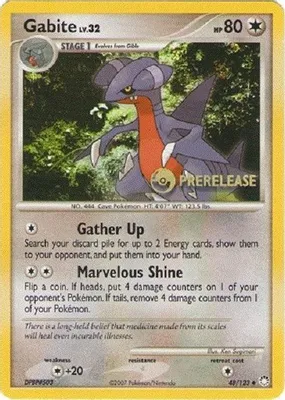 Gabite - 48/124 (Prerelease) from Diamond and Pearl Promos