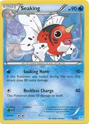 Seaking (25) from XY Trainer Kit: Pikachu Libre & Suicune