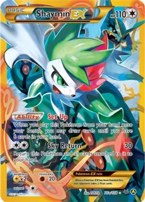 Shaymin EX - 77a/108 from Alternate Art Promos
