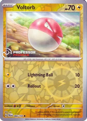 Voltorb - 066/193 from Professor Program Promos
