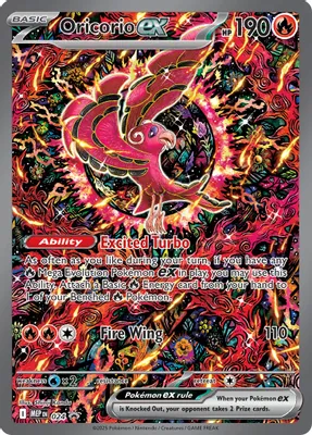 Oricorio ex - 024 from ME: Mega Evolution Promo