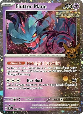 Flutter Mane (Cosmos Holo) from Trick or Trade BOOster Bundle 2024