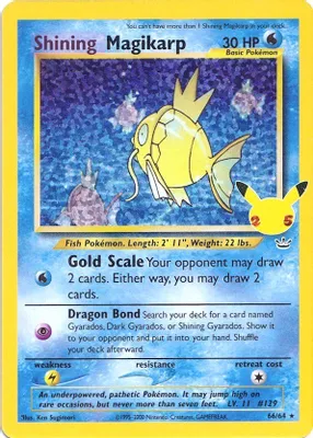 Shining Magikarp from Celebrations: Classic Collection