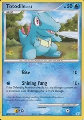 Totodile from DP Trainer Kit: Manaphy & Lucario
