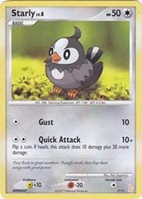 Starly from DP Trainer Kit: Manaphy & Lucario