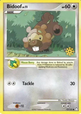 Bidoof - 73/123 from Countdown Calendar Promos