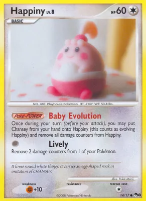 Happiny from POP Series 8