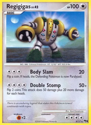 Regigigas from POP Series 9